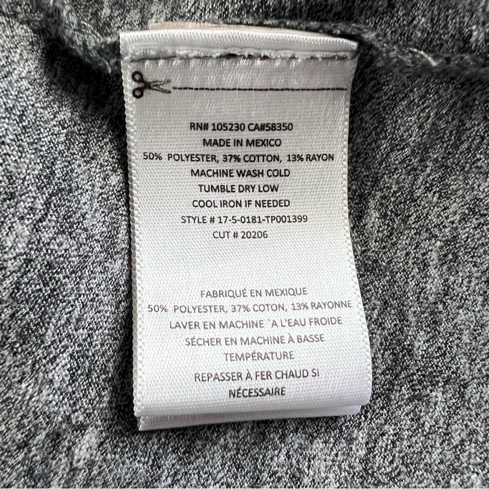 CURRENT/ELLIOTT • Gray Ruffle Racer back Top Size 3 (Large) - Picture 8 of 8